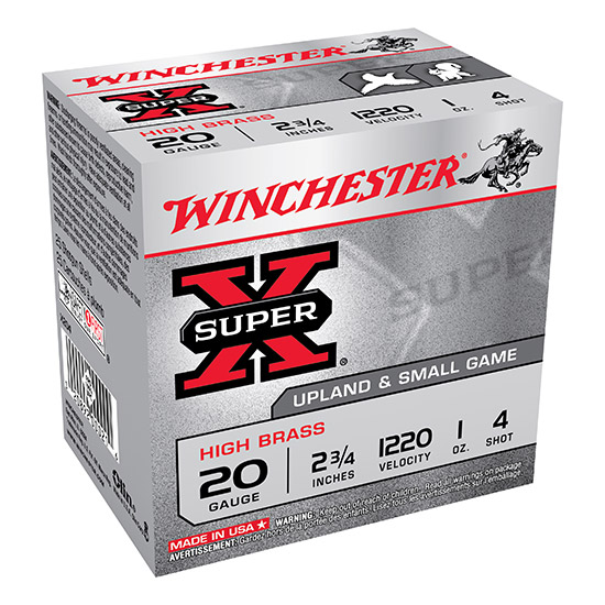 WIN SUPER-X HIGH BRASS GAME LD 20GA 2.75